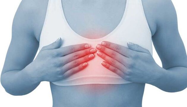 Durerea în stern în față este un semn de osteocondroză a coloanei vertebrale toracice