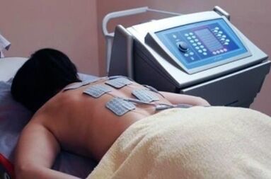 Osteocondroza toracică este tratată eficient prin electroforeză